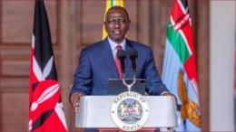 President William Ruto in a past state address.